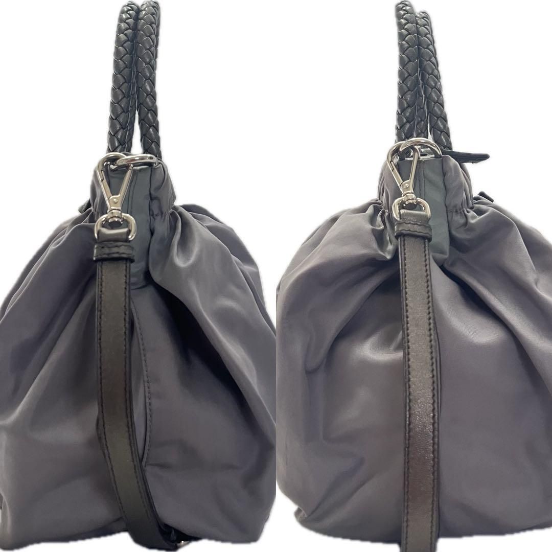 バッグ PRADA TESSUTO NYLON BOW RIBBON HAND BAG バッグ PRADA TESSUTO NYLON BOW RIBBON HAND BAG Prada Bow