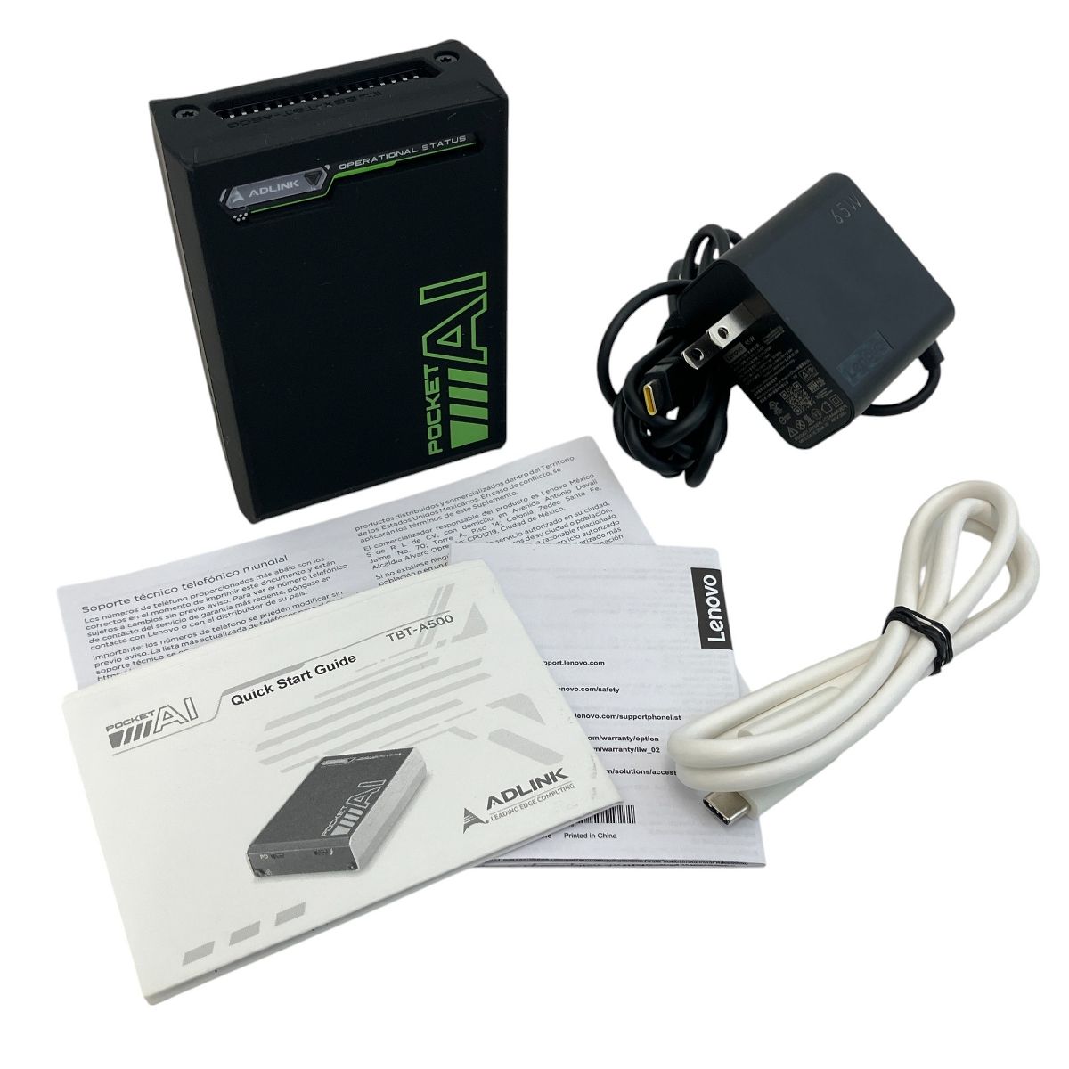 ADLINK PocketAI ポータブル 外付けGPU RTX A500 Z10036734