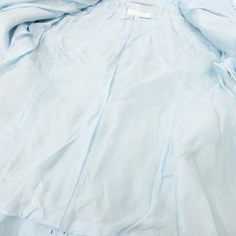 エスカーダ ESCADA ラムナッパ レザー ジャケット ジップアップ