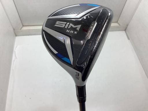 【】 テーラーメイド SIM MAX 3W フェアウェイウッド FW TENSEI BLUE TM50(FW) (フレックスS) メンズ 男性用 右利き 右用 Cランク ゴルフクラブ