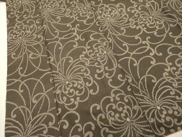 平和屋着物○本場大島紬 7マルキ 乱菊 若山絹織物謹製 証紙付き 正絹  