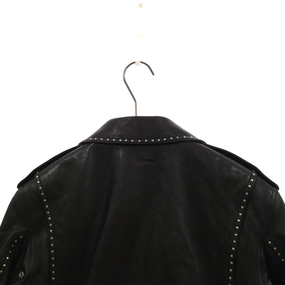 SAINT LAURENT PARIS (サンローランパリ) 14AW L17 スタッズ装飾 羊革