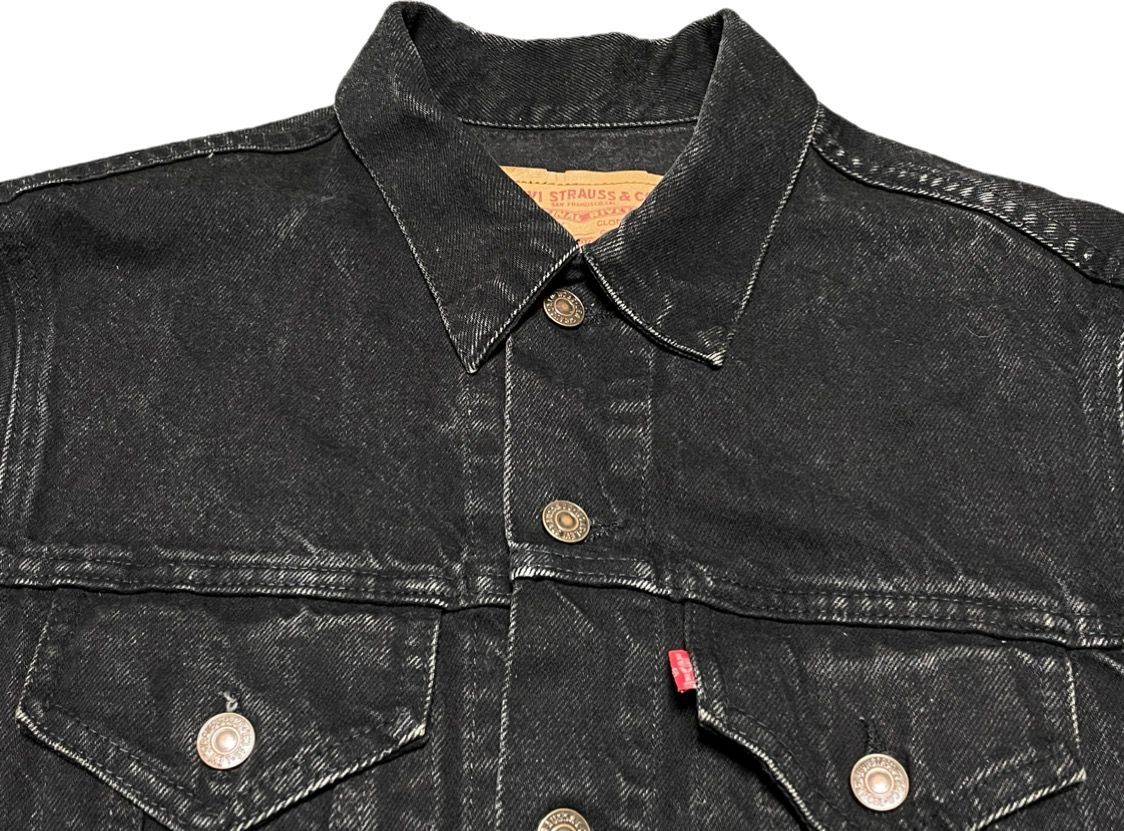 【美品】Levi's 大戦ブラックデニムジャケット Ｍ Yahoo!オークション -「リーバイス 1st ブラック」の落札相場