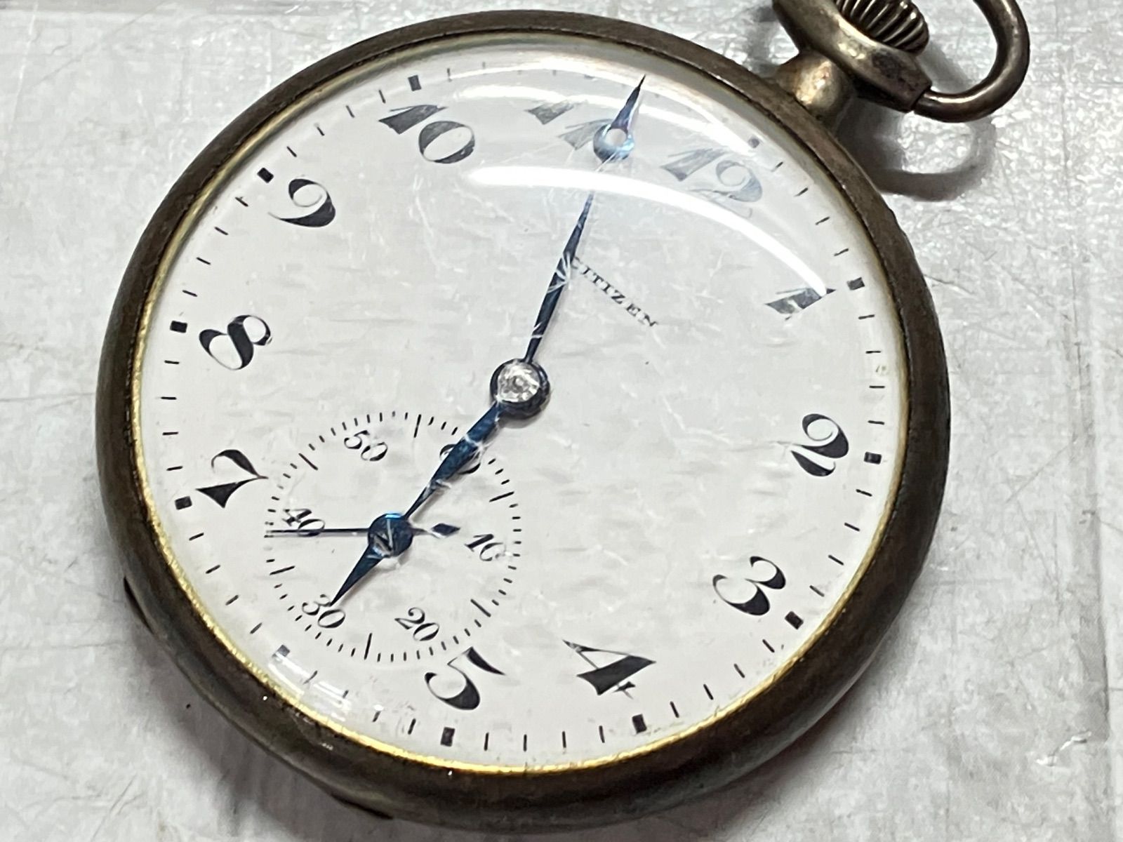博物館級・超希少シチズン 尚工舎製 16型 懐中時計 手巻式 【