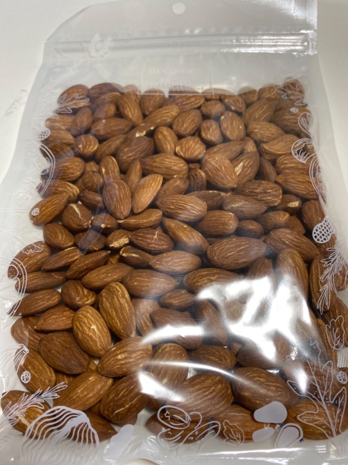 ローストアーモンド 200g 無添加 無塩 無油 菓子材料 ミックスナッツ