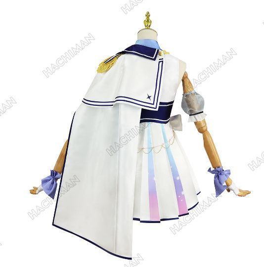 ウィング付き Hololive JP Vtuber 星街すいせいキャラクター コスプレ衣装Cosplay 和服 演出服 変装 仮装 日常服 アニメ 祭り 学園祭 文化祭 漫遊展 ハロウィン クリスマス コスチューム