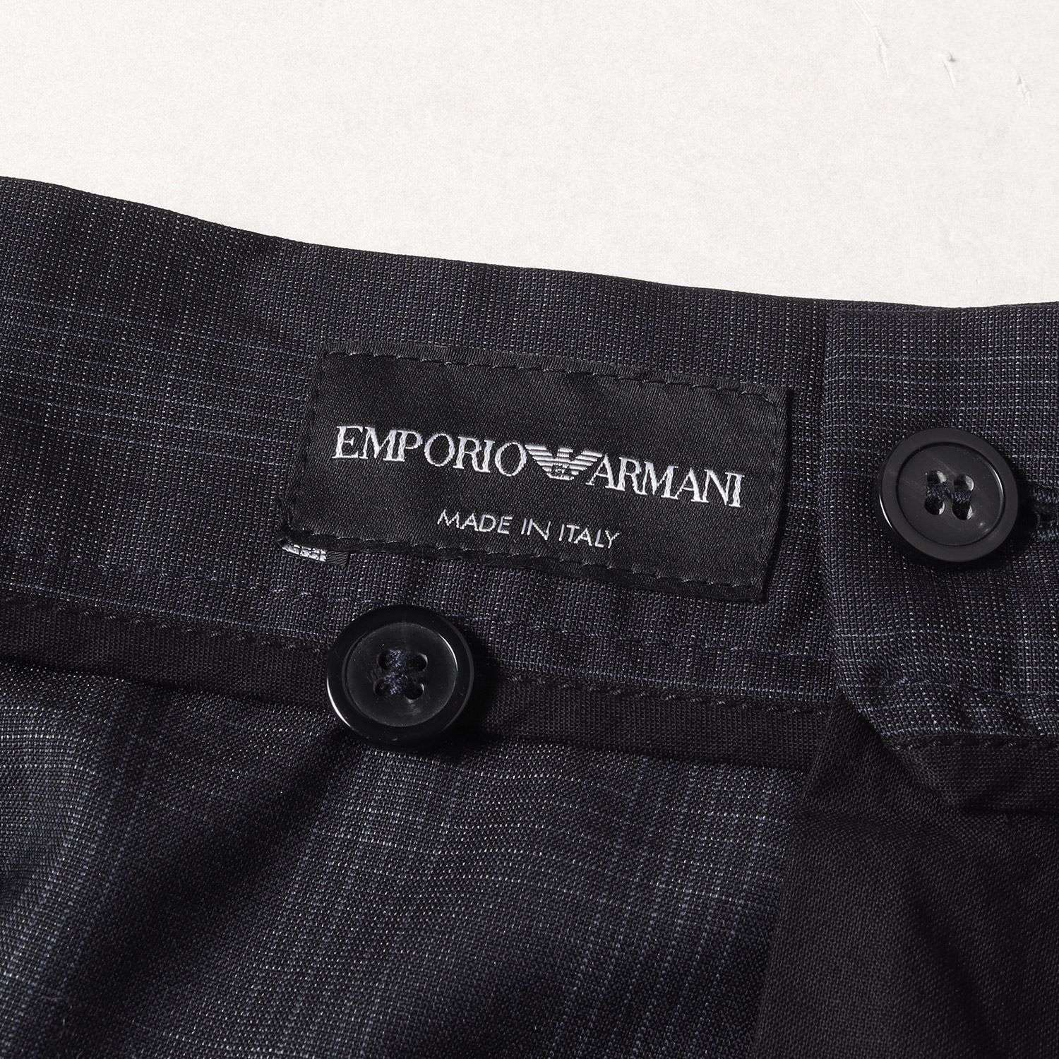 美品 EMPORIO ARMANI エンポリオアルマーニ スラックス パンツ