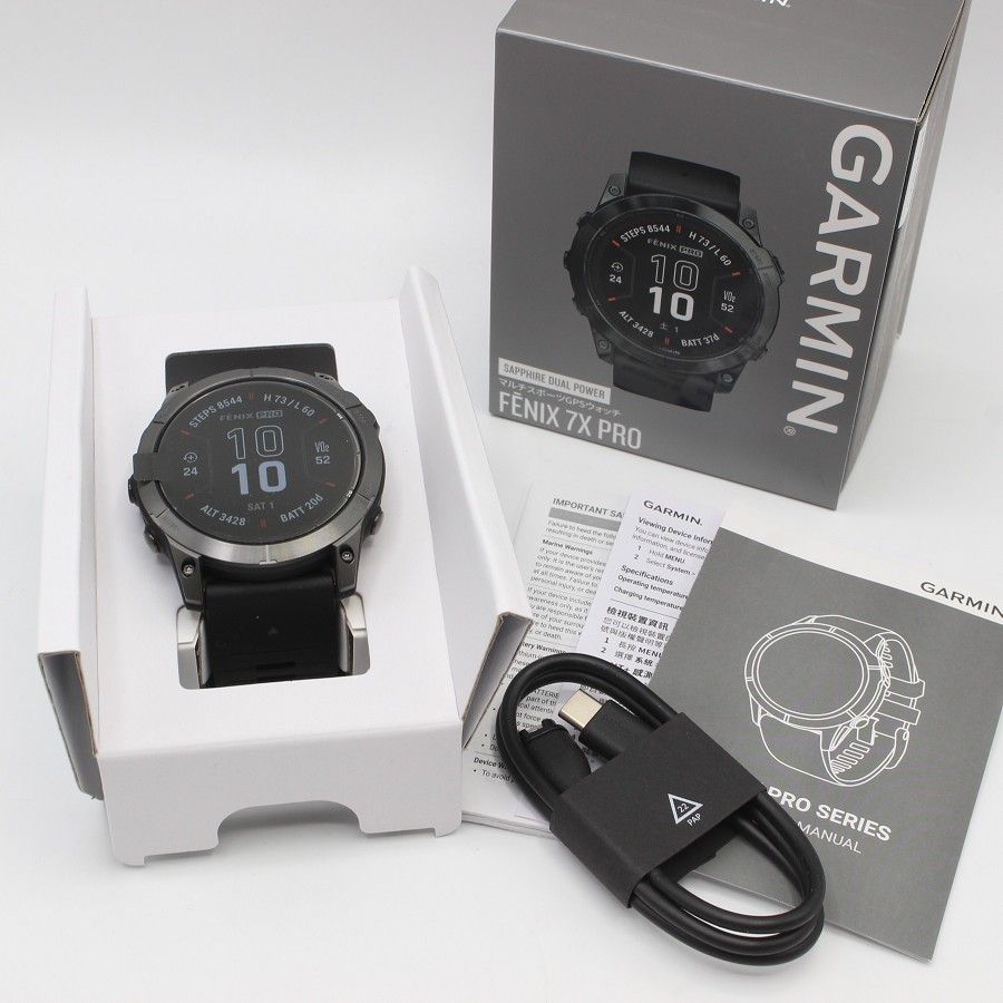 GARMIN fenix 7X Pro Sapphire Dual Power 010-02778-52 スマートウォッチ ガーミン フェニックス プロ 本体