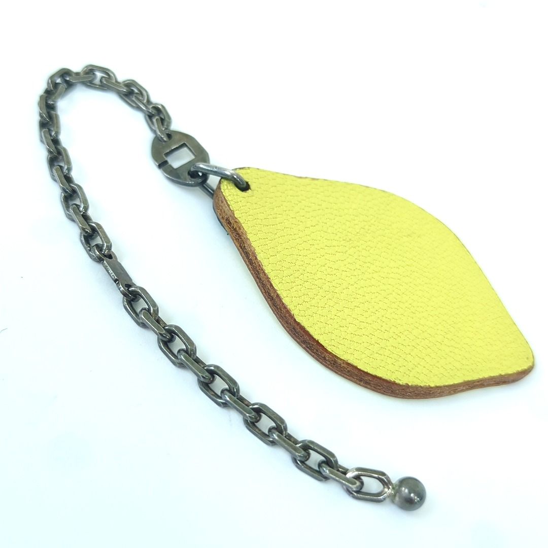 HERMES エルメスフルーツ チャーム キーホルダー シトロン