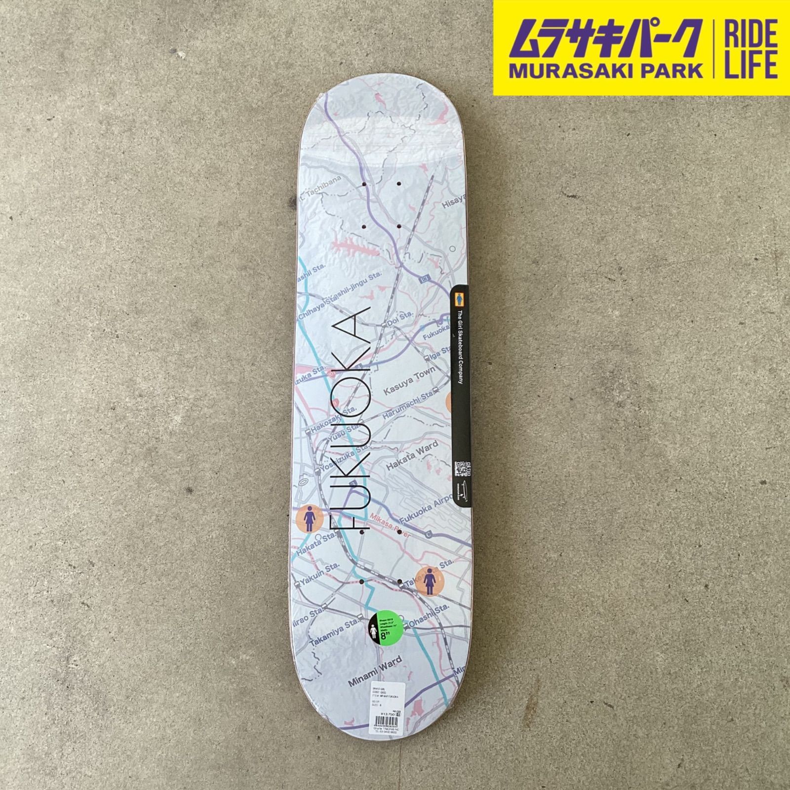 ムラサキパーク公式】GIRL MR.MAP 人気 FUKUOKA DECK deckデッキ