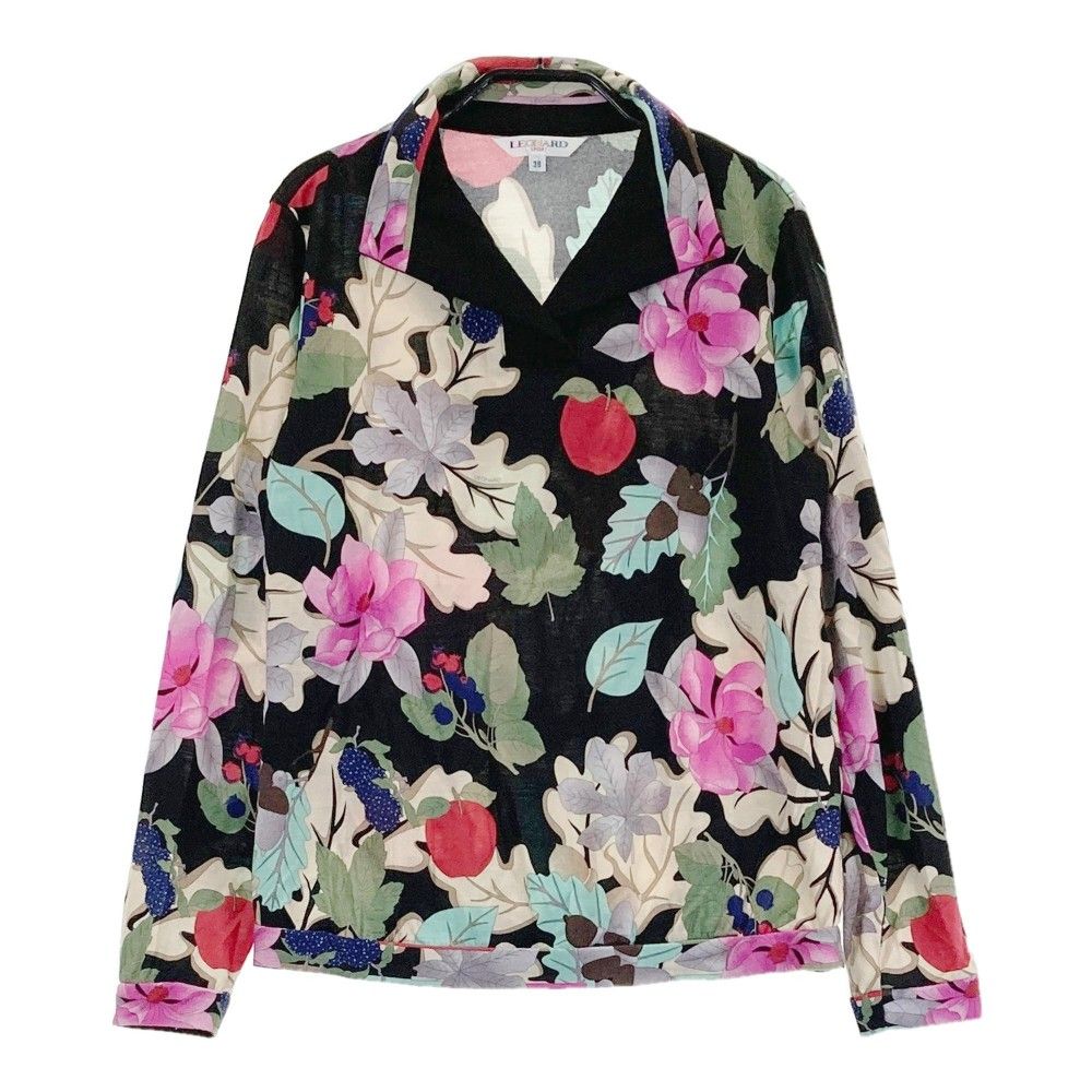 ◇レオナール 高級 ストレッチハイネックトップス 42 美品◇