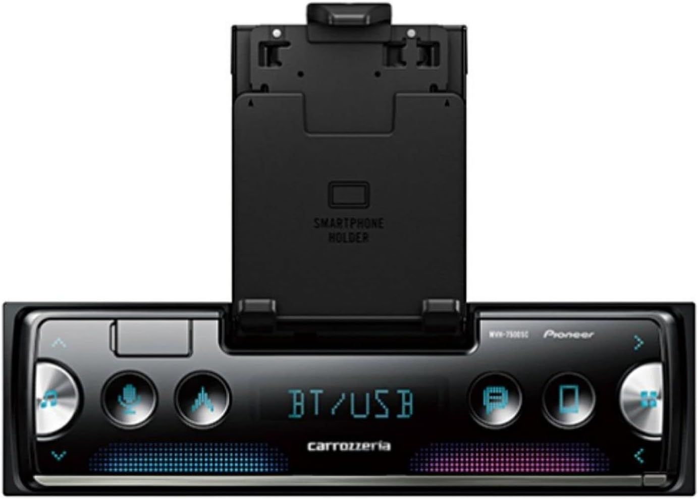 Pioneer パイオニア オーディオ MVH-7500SC 1D メカレス Bluetooth USB
