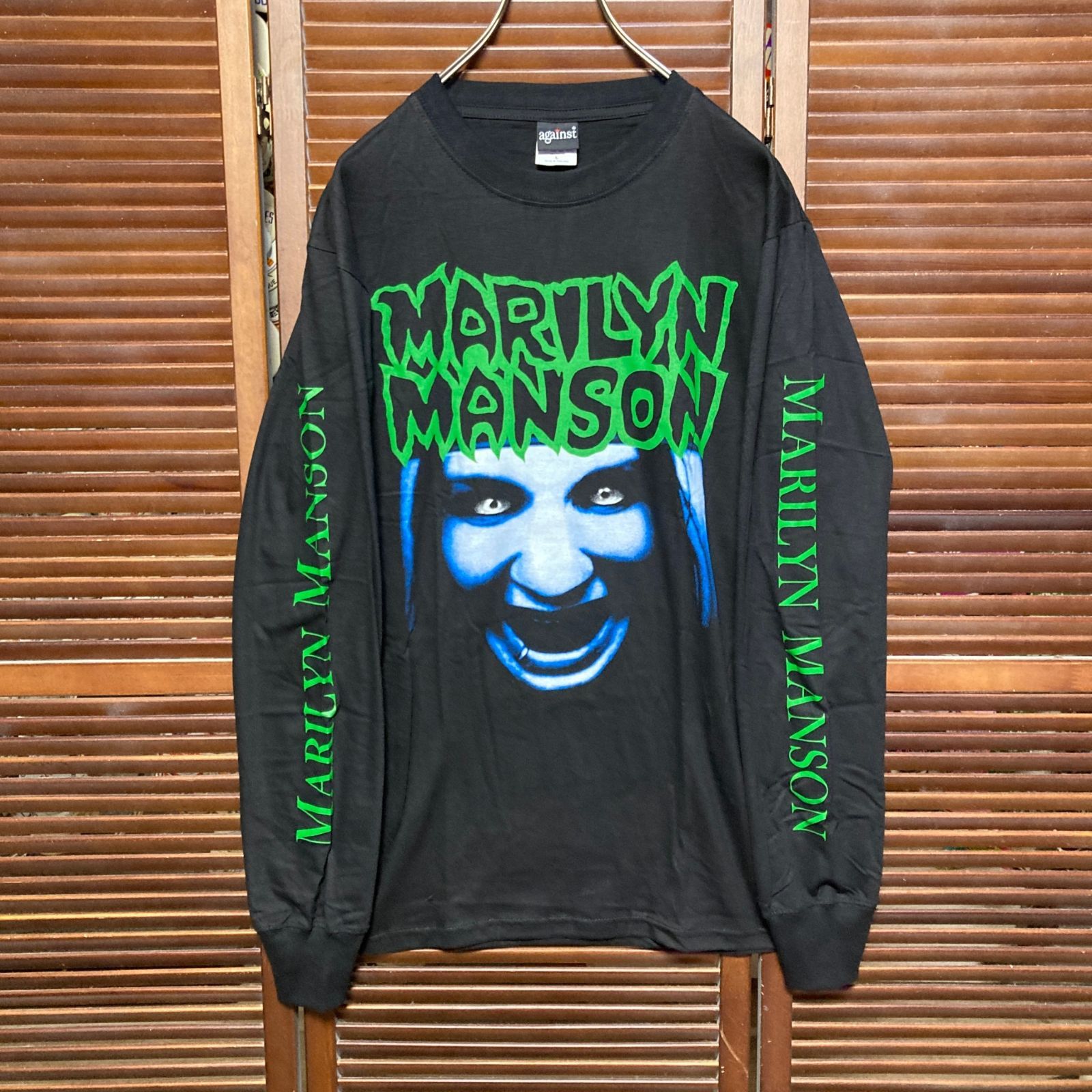 Marilyn Manson マリリンマンソン ロンTEE 長袖Tシャツ バンドT