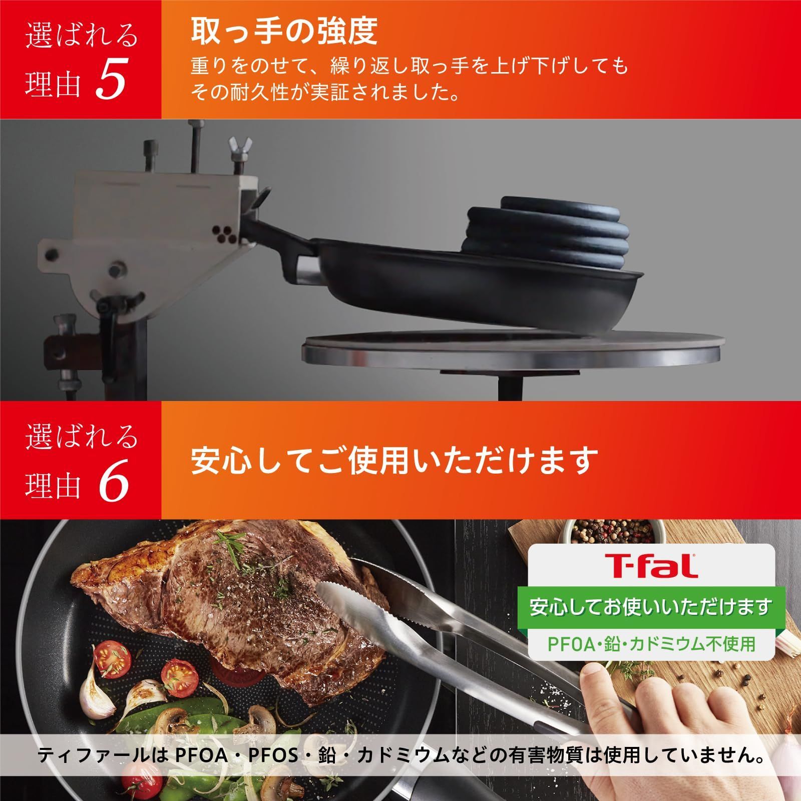 【家族にいい鍋.】ティファール　IH対応アンリミテッド　フライパン　取っ手付き dショッピング |ティファール フライパン セット インジニオ
