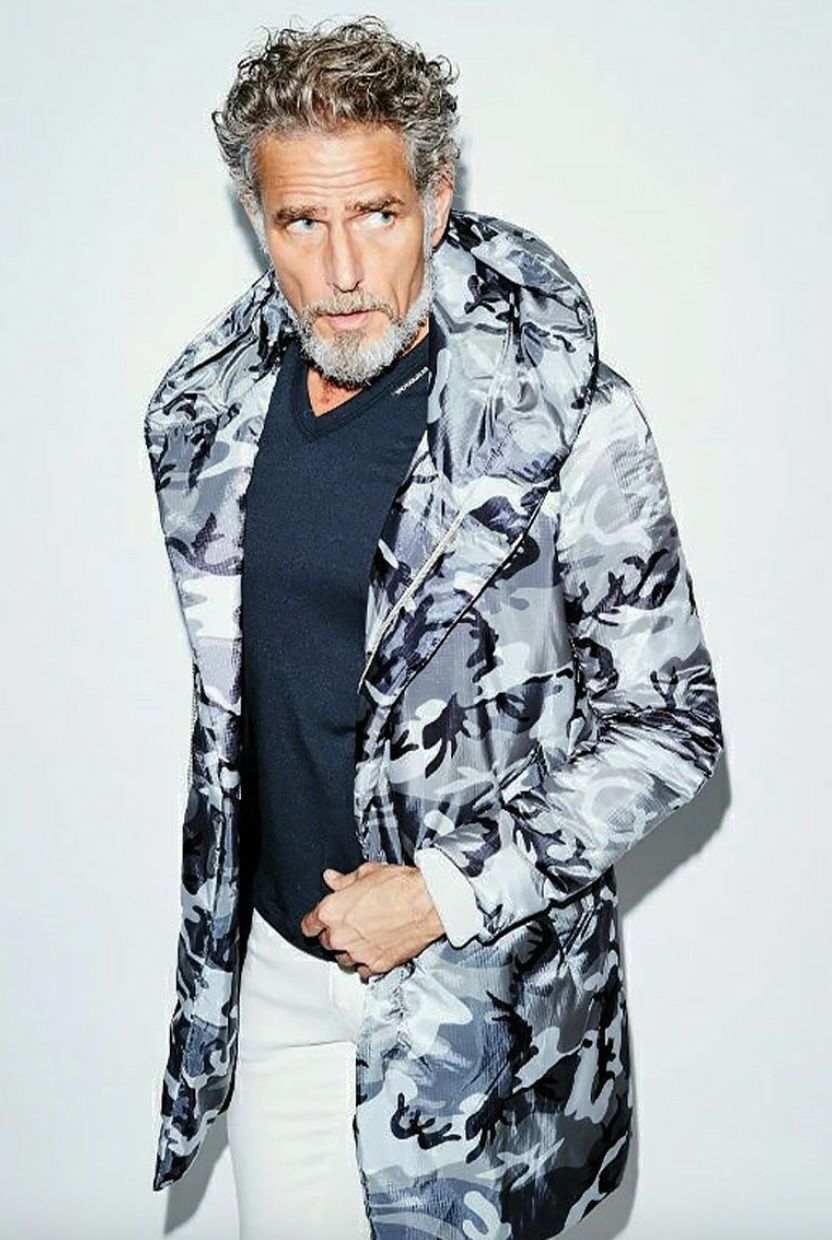 1piu1uguale3 ウノピゥウ 6 グレー NEXT WRAP HOODED COAT ネクストラップフーデッドコート