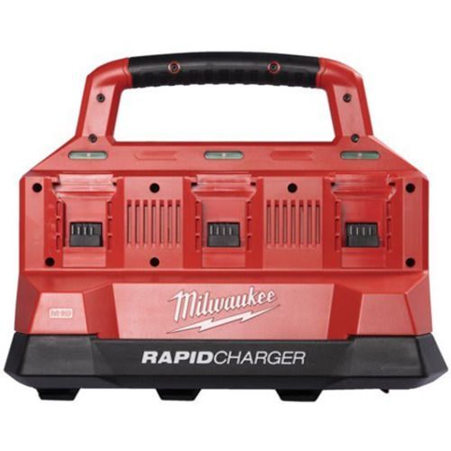 M18 PC6 JP ミルウォーキー M18 パックアウト ６口 充電器 534-9170 JAN 4573592060333 M18PC6JP M18PC6 PACKOUT 18V V18 バッテリー 同時 充電 保管 Milwaukee