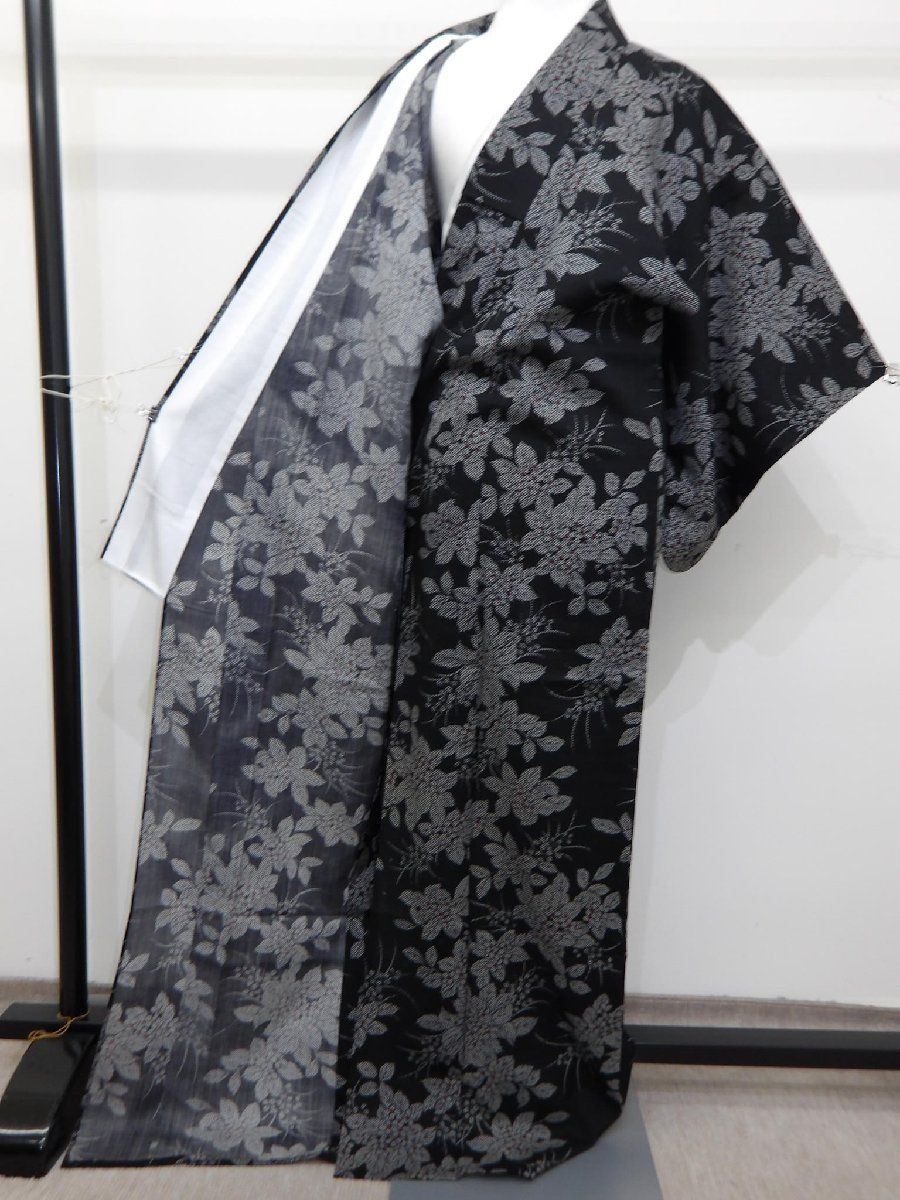 P40315 ポリエステル 小紋 単衣 k - メルカリ