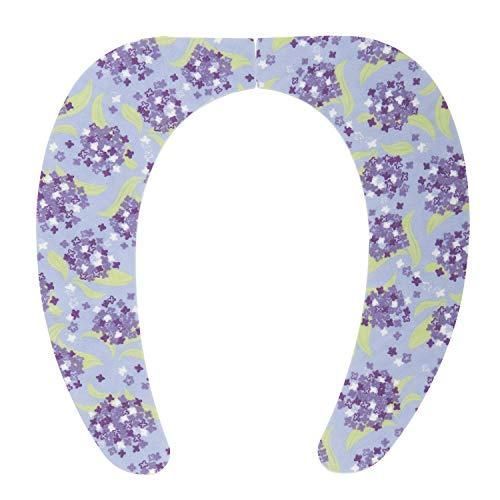 レック ぴたQ 吸着 べんざシート あじさい 抗菌 防臭 洗濯OK ブルー BB-483