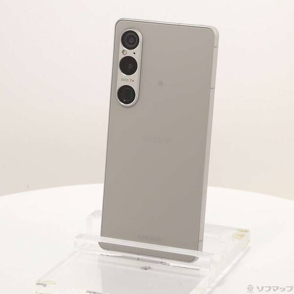 中古品〕 Xperia 1 VI 512GB プラチナシルバー XQ-EC44 S2JPCX0