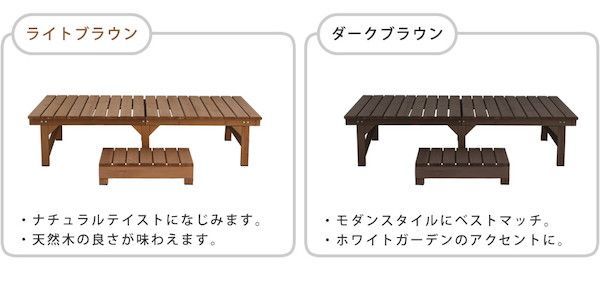 ウッドデッキ風 簡単