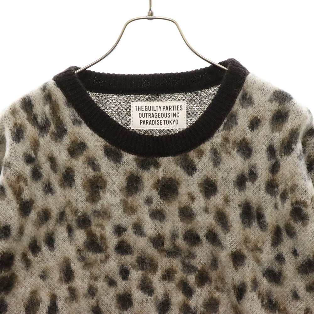 Haru　Wackomaria 22fw レオパード ニットポロシャツ Haru Wackomaria 22fw レオパード ニットポロシャツ WACKO MARIA