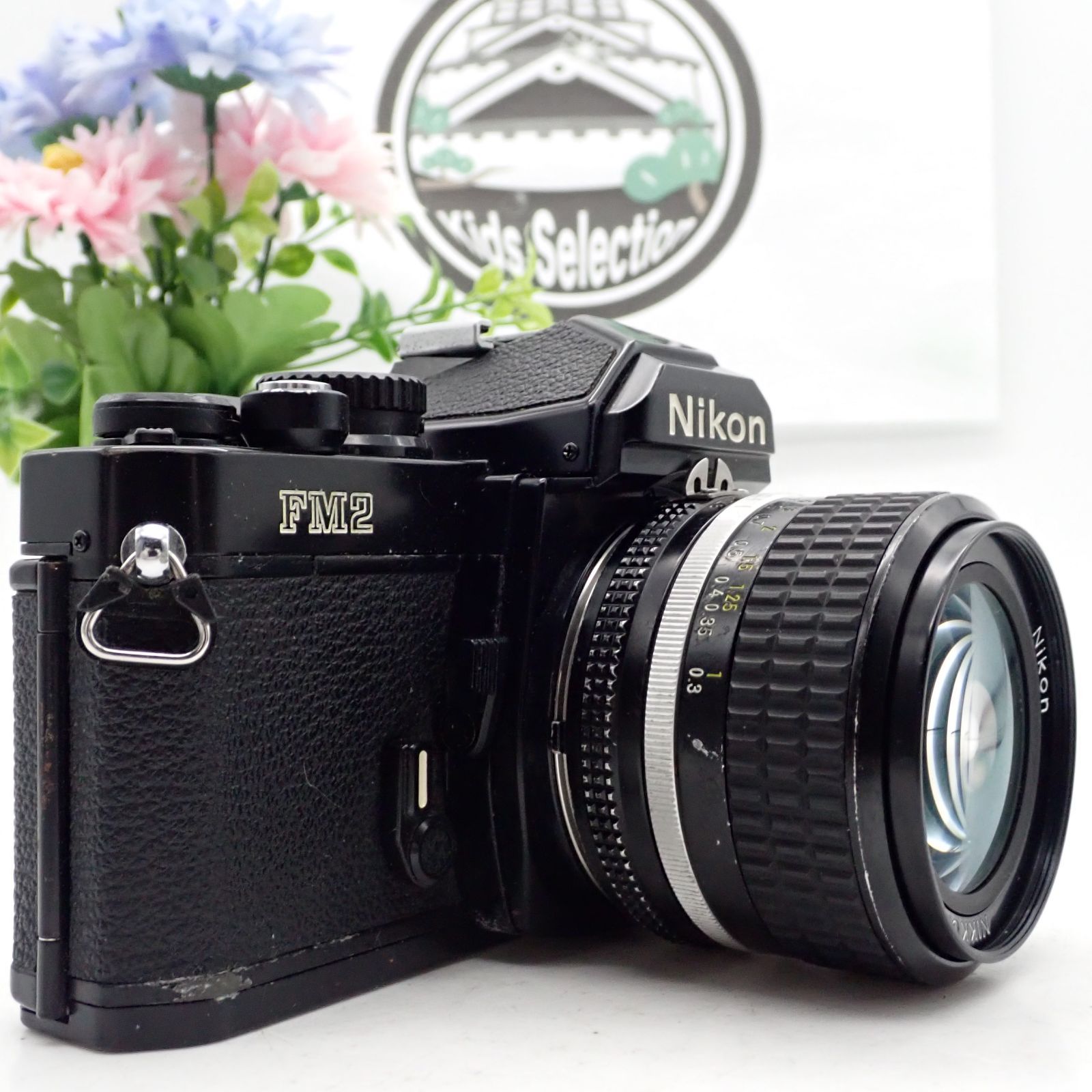 良品 Nikon New FM2 ブラック 一眼レフフィルムカメラ Nikon Ais Ai-s