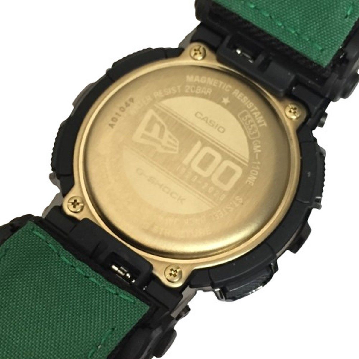 未使用品 G-SHOCK GM-110NE-1AJR 100周年記念モデル G-SHOCK GM-110NE 100周年記念モデル | ニューエラオンラインストア