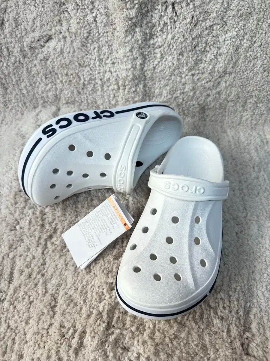 M8 ／ W10 crocs(クロックス) バヤバンド 白 265 サイズ