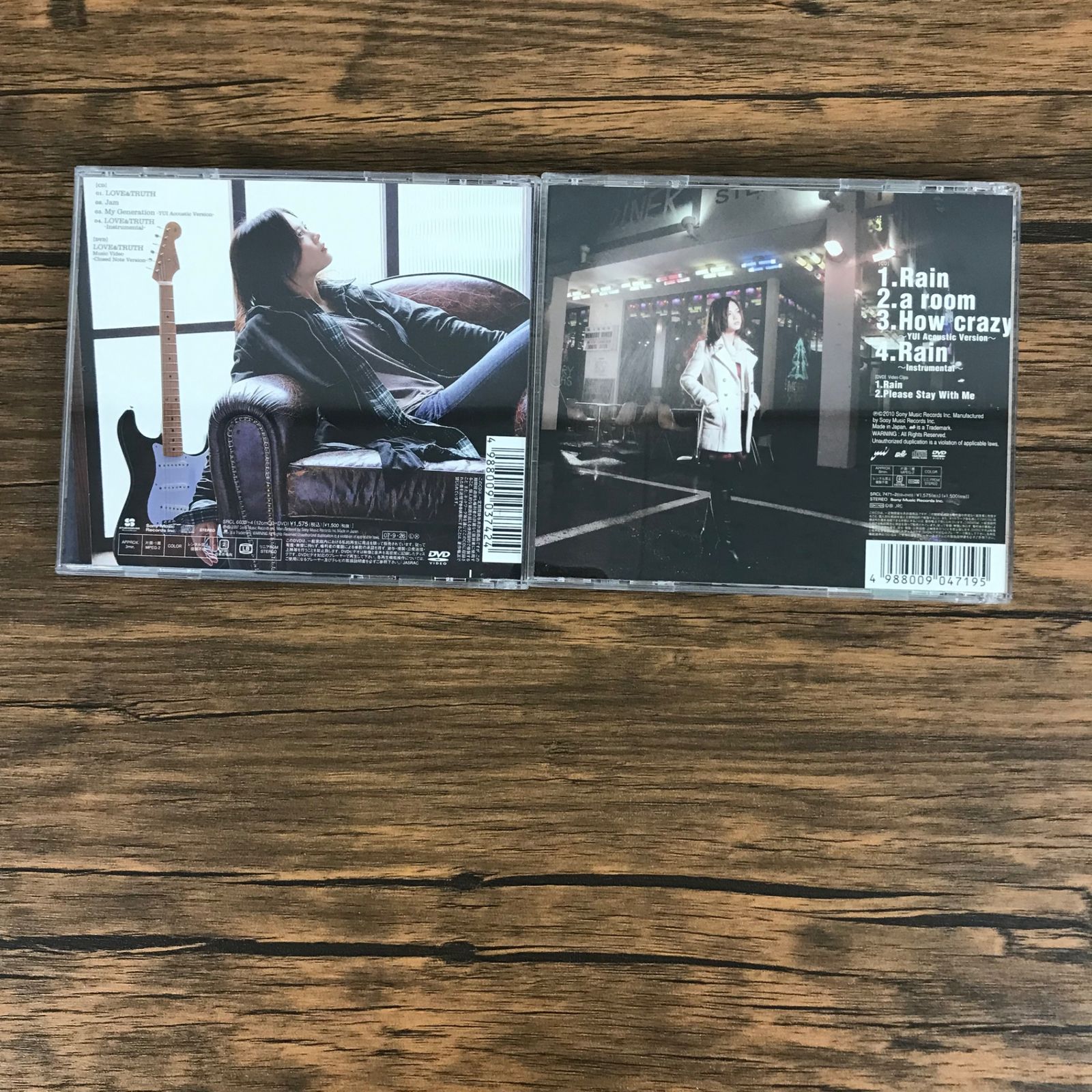 YUI シングルCD 2枚/【作者】YUI/GF-0225002232-YP/GF09622