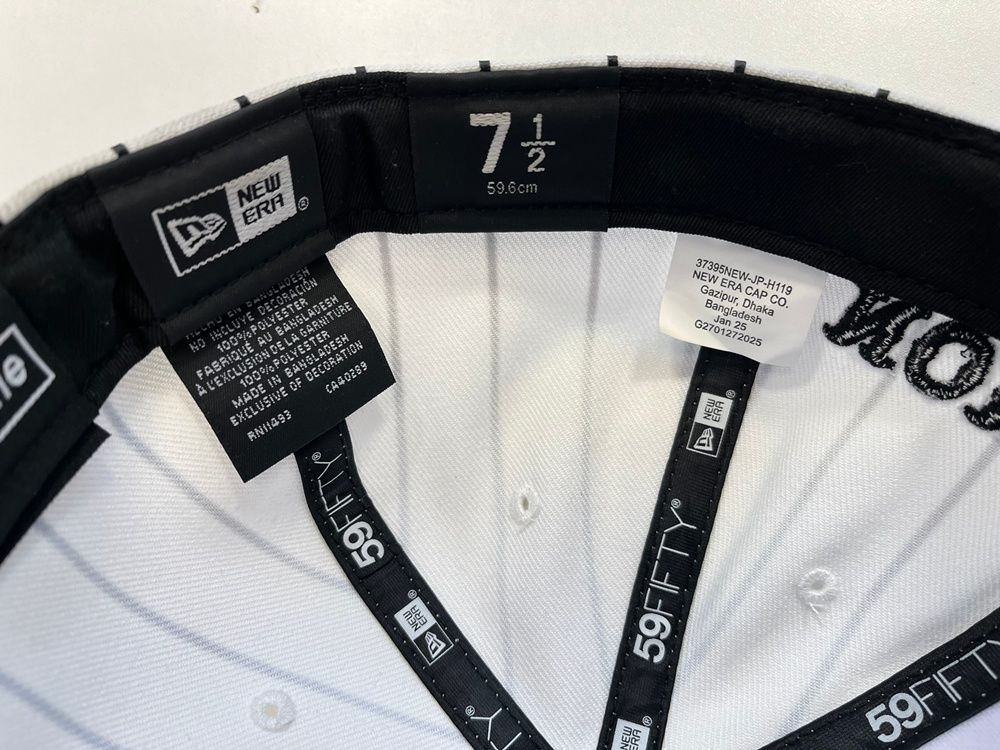 シュプリーム SUPREME Homerun S Logo New Era ホームラン Sロゴ ストライプ ベースボール ニューエラ 白 黒 帽子 メンズ帽子 キャップ ホワイト 101hat-163 USTAUSTRALIA_COM_AU