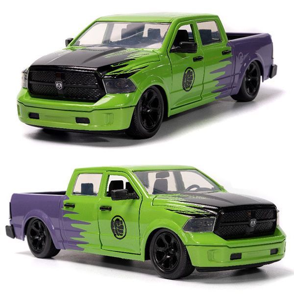 1:24 MARVEL AVENGERS 2014 RAM 1500 w/ HULK 【ハルク ミニカー