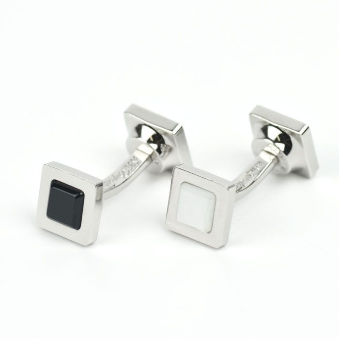 S.T.Dupont エス テー デュポン カフス カフリンクス スクエア リバーシブル