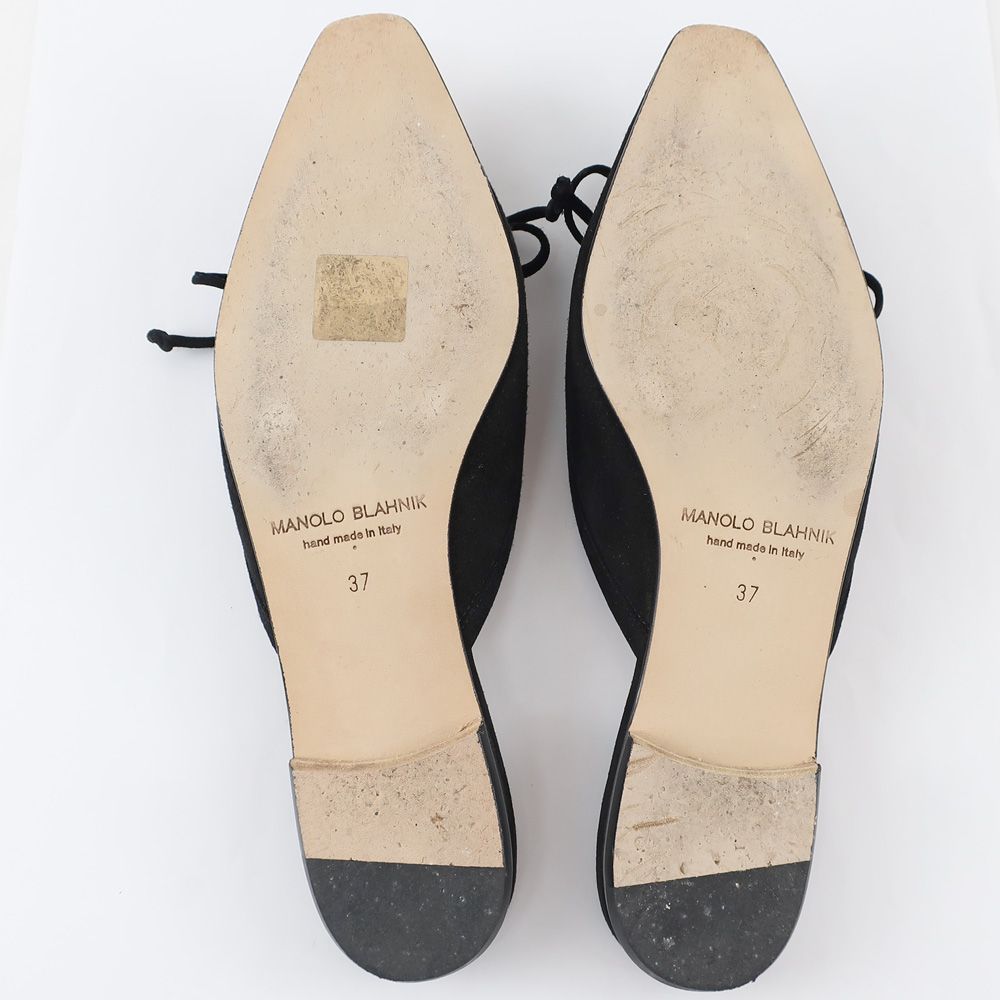 天白】【MANOLO BLAHNIK】マノロブラニク バレリム スエード