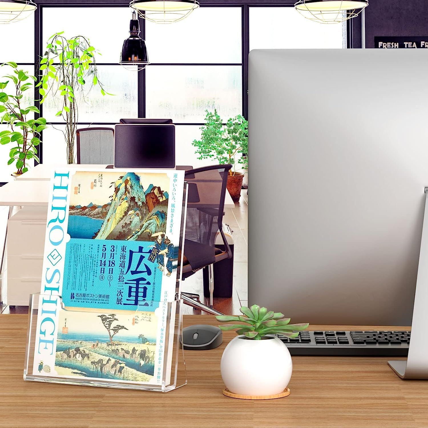 新品本物】 youpu サインホルダー 値札立て フォトフレーム 透明 アクリルサインスタンド POPスタンド T型 両面用 広告 写真 販促用品 カー 