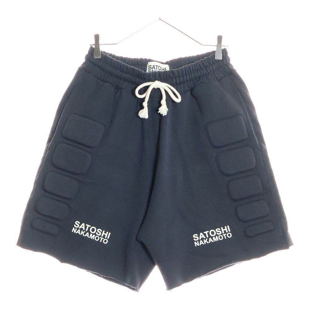 SATOSHI NAKAMOTO サトシナカモト MESH MOTO SHORTS スウェットショーツ ハーフパンツ ブラック