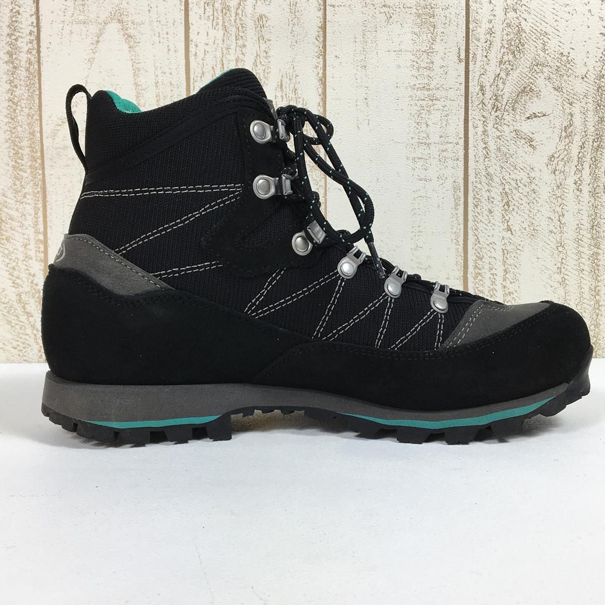 WOMENs 25.0cm アクー アルバトレック ナロー ゴアテックス Alba Trek Narrow GTX トレッキングシューズ AKU  978ISG.B 074 Black / Mint ブラック系 - メルカリ