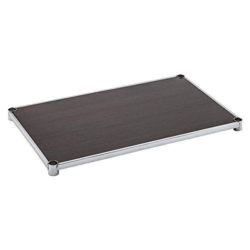 06.木棚 Vグレー(耐荷重80kg)_幅76cm_奥行46cm ドウシシャ ルミナス ラック スチールラックパーツ ウッドシェルフ 木製棚板 ポール径25mm 幅76×奥行46cm LWS764