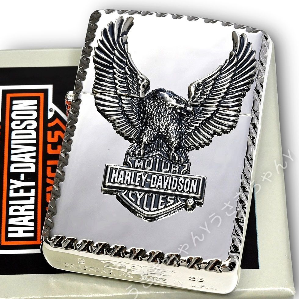 zippo☆日本限定：ハーレーダビッドソン☆イーグルメタル☆SP 