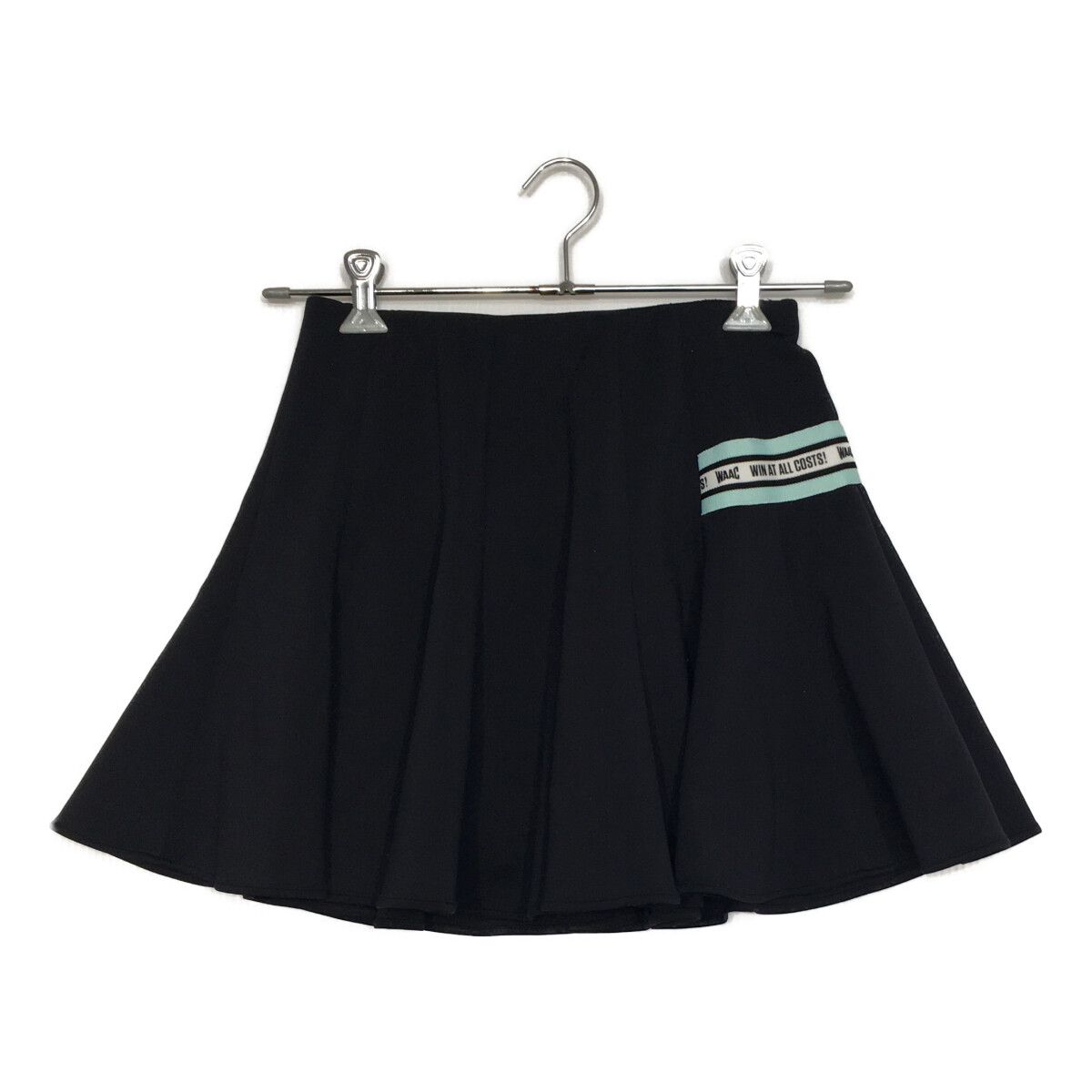 中古 レディース ワック WAAC スカート 1(S) ネイビー 紺 フレア 一