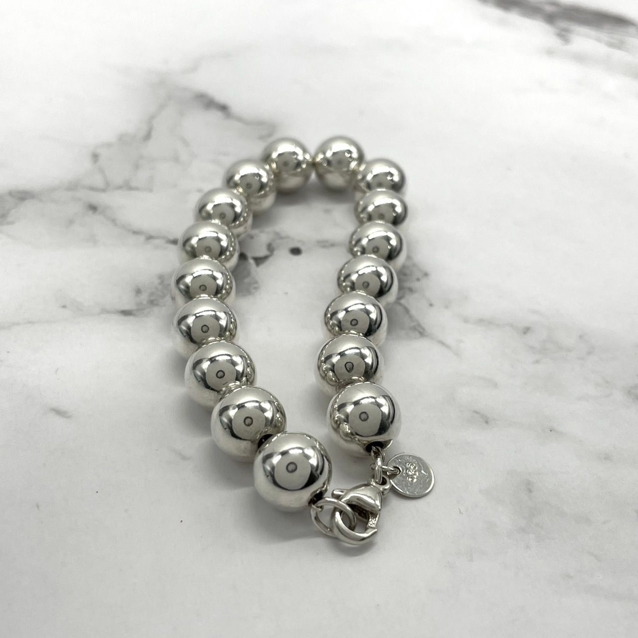 美品 Tiffany & Co. ブレスレット ハードウェア ボール シルバー925 