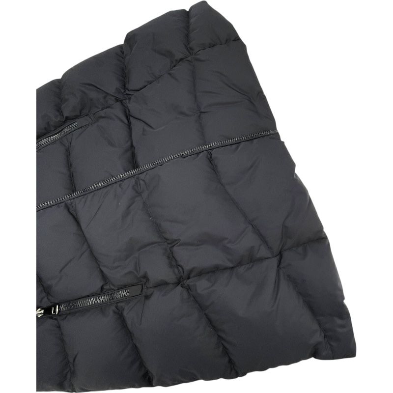 ファー付ロングダウンコート