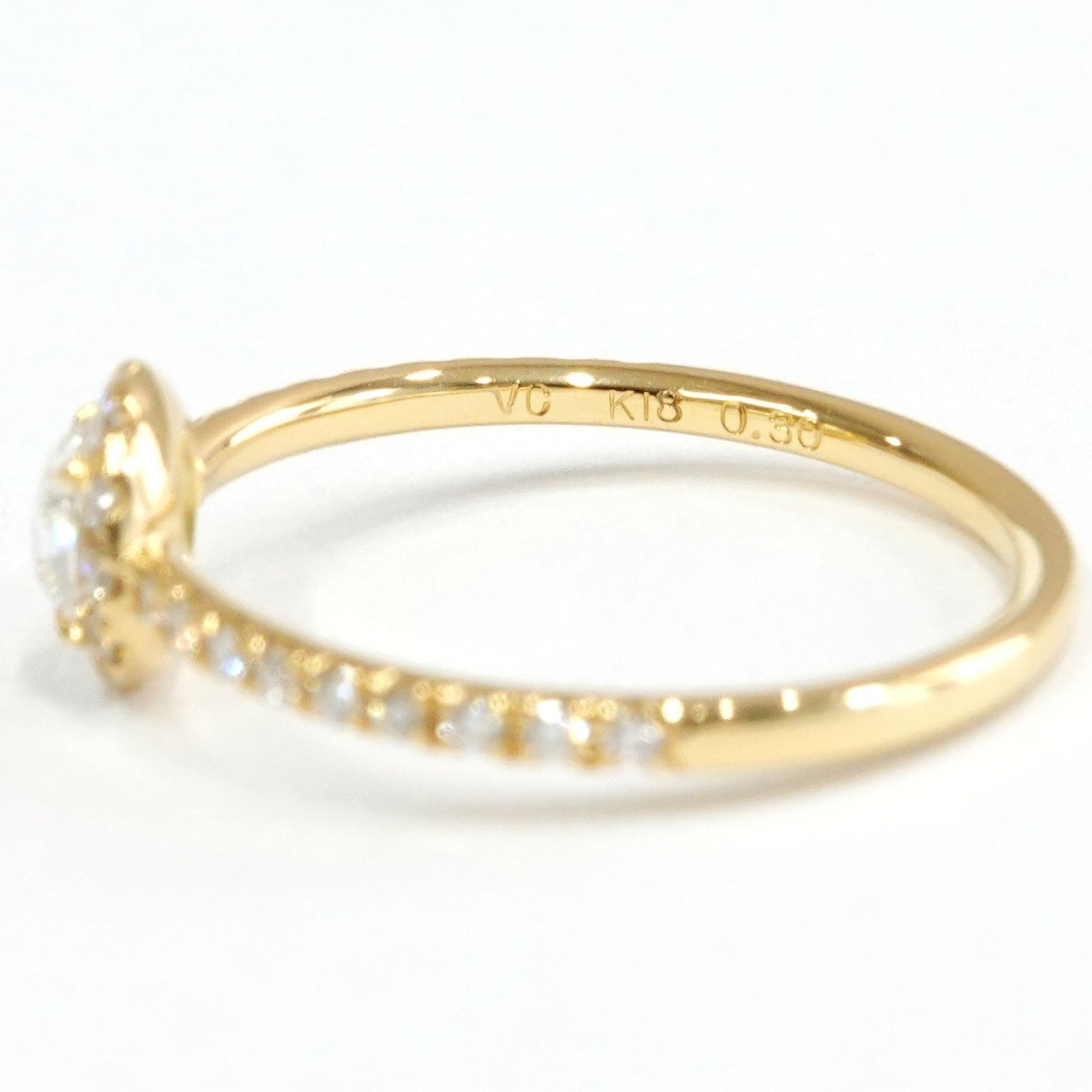 AHKAH アーカー ヴィヴィアンローズ リング K18 ダイヤモンド0.30ct