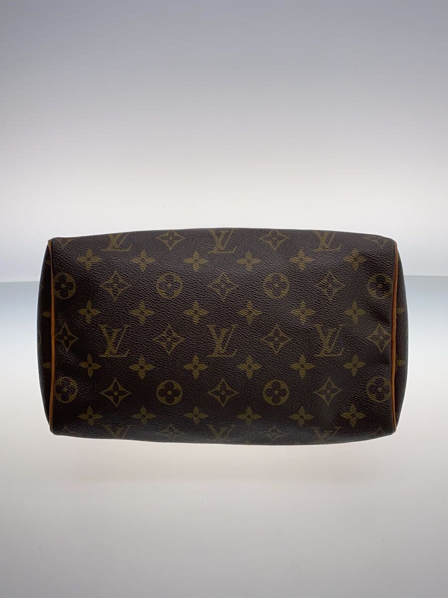 LOUIS VUITTON 1)スピーディ25_モノグラム・キャンバス_BRW PVC ブラウン - メルカリ