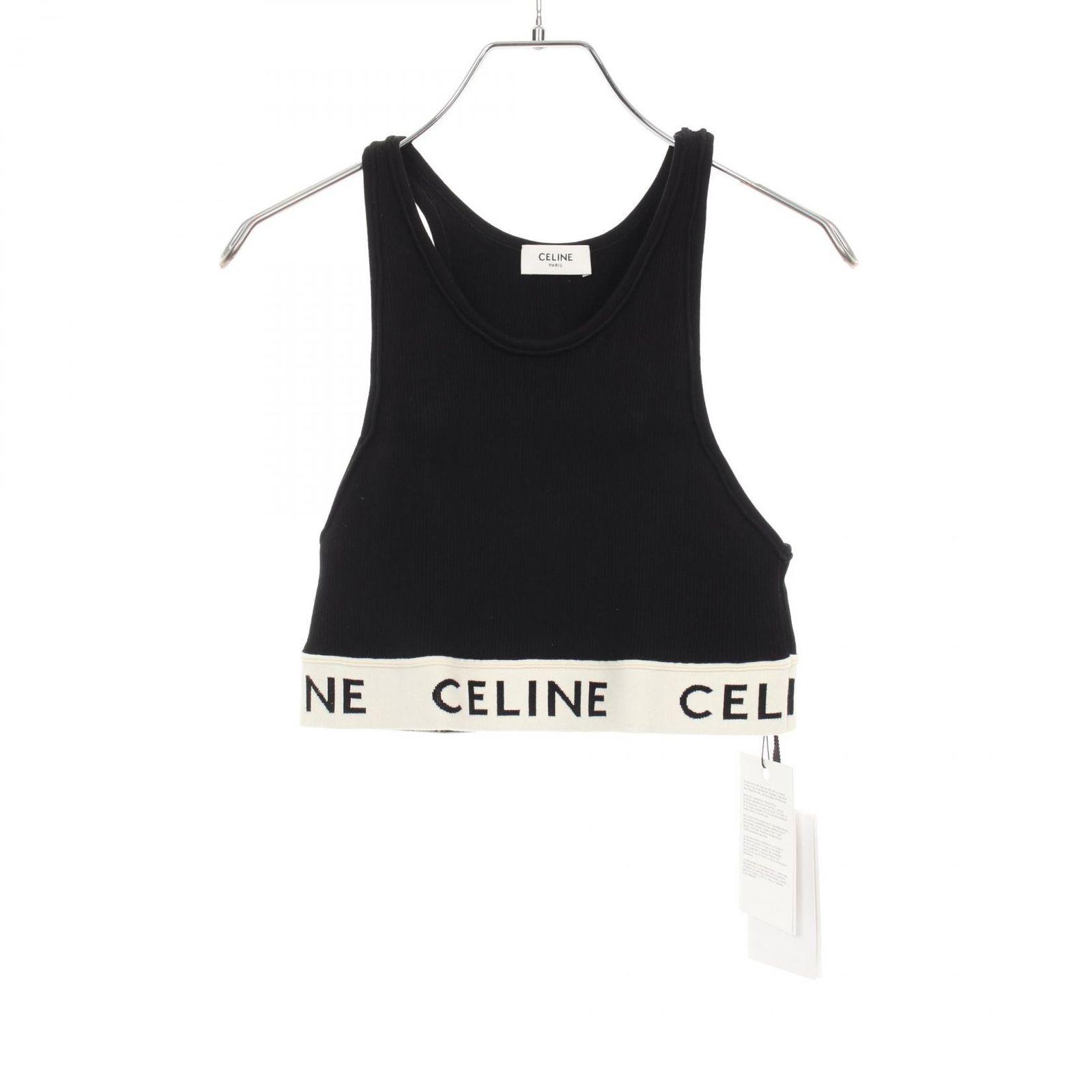 入手困難【CELINE】アスレチックニットクロスバックスポーツブラ
