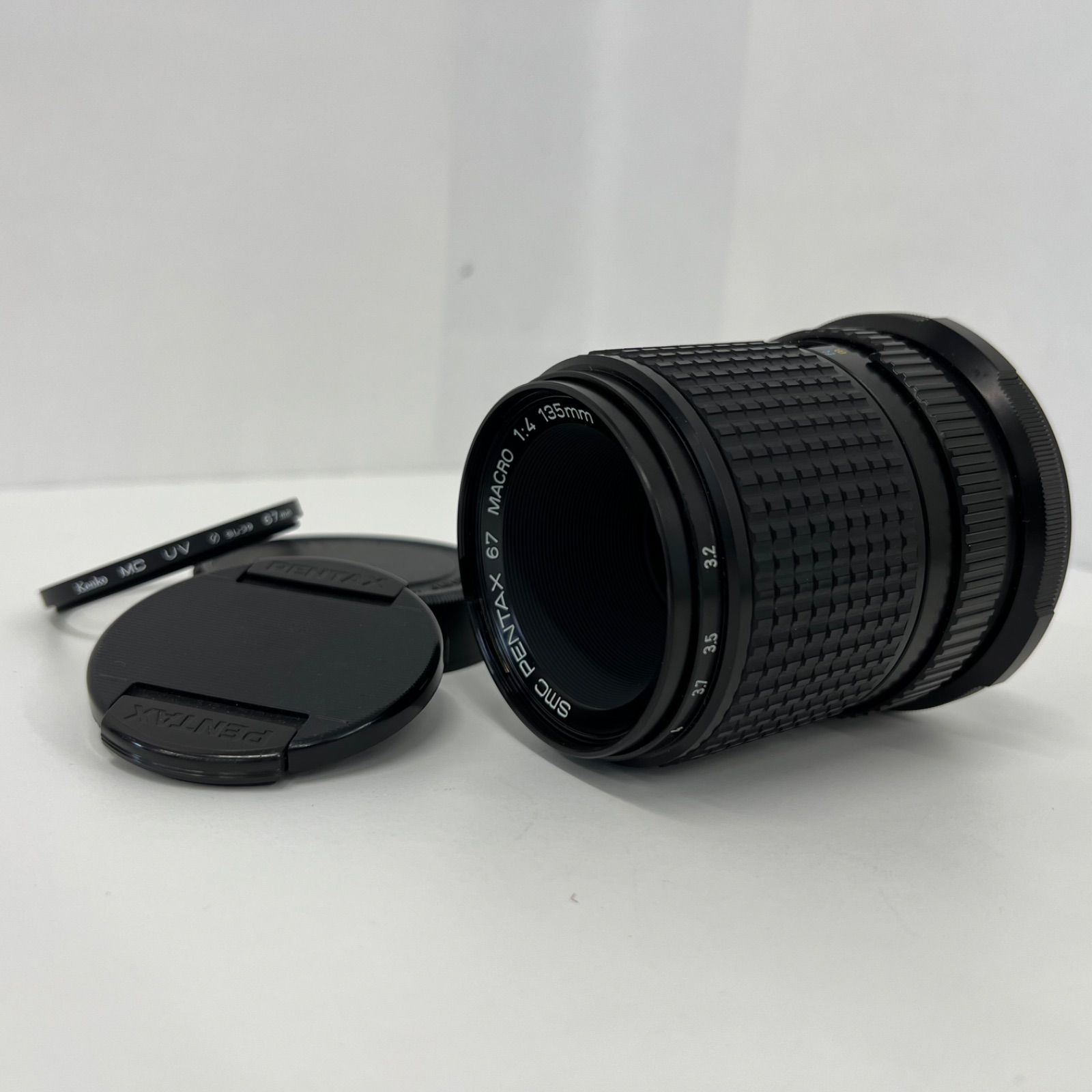 外観綺麗 光学良好 SMC PENTAX67 MACRO 135mm f4 smc PENTAX 67 マクロ 135mm F4 - 67の定番マクロながら、値段が
