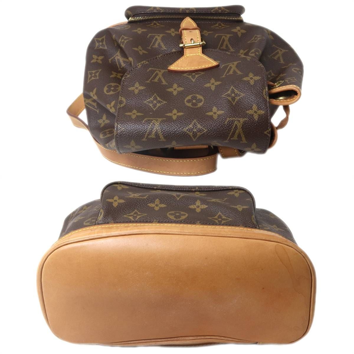 ルイヴィトン モノグラム モンスリMMリュック Bランク lv8850bd LOUIS VUITTON - ルイヴィトン モノグラム モンスリMM リュック