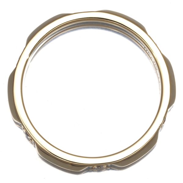 ティファニー リング ダイヤ ダイヤモンド トゥルーバンド 6P 14号 K18YG 176744