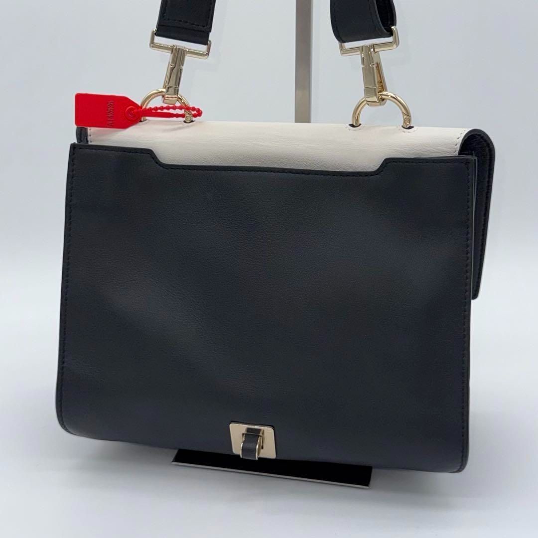 極美品】FURLA SCOOP リバーシブル ハンドバッグ レザー
