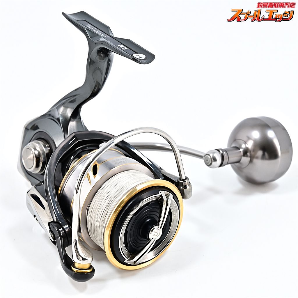 【ダイワ】 20ルビアス LT 3000S-CXH 節約 38mmカスタムハンドルノブ