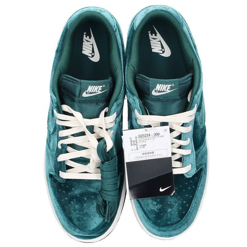 ナイキ WMNS DUNK LOW DZ5224-300 ベロアダンクロースニーカー